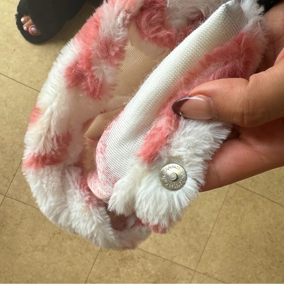 White & Pink Cow Print Tote Bag - Picture 2 of 2